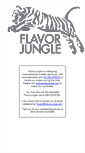 Mobile Screenshot of flavorjungle.com